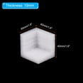 thumbnail image 2 of Uxcell 50pcs Expanded Polyethylene Foam Edge Protector 1.6x1.6x1.6 Inch Shockproof Corner Guard Moving Packing, 2 of 6