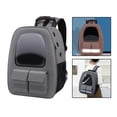 thumbnail image 6 of Cat Carrier Backpack Large Portable Airline Approved Ventilated for Cat & Small Grey, 6 of 8