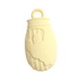 thumbnail image 2 of Bolsa de agua caliente de silicona con funda Bolsa de agua caliente portátil para niños Mujeres Gran regalo Calentador de pies de dibujos animados Beige, 2 of 8