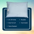 thumbnail image 2 of McKesson Bed Pillows, Reusable - Extra Full Loft - Blue, 20 in x 26 in, 12 Ct, 2 of 7