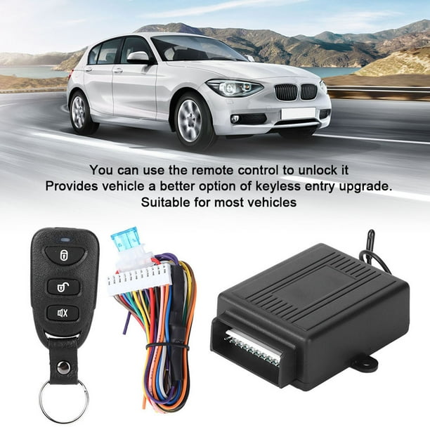 Central Universal Car Central Door Lock System Sin Llave Kit de Control Remoto