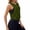A Army Green, variant on Built in Bra Tank Tops for Women BWASD Adjustabl Double Lined Casual Sleeveless Top Padded Shelf Bra Camisole Workout Outdoor Sport Tops Summer S-XXL White