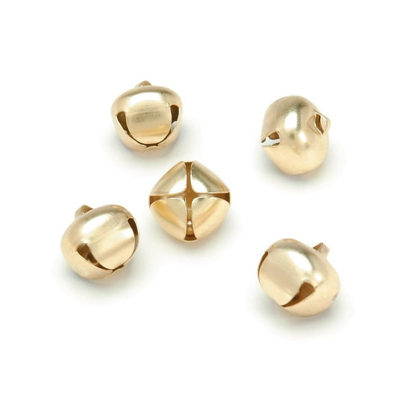 Gold Jingle Bells: 3/4 inch