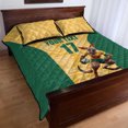 thumbnail image 5 of Custom Australia Rugby Quilt Bed Set Kangaroo Mascot LT17, 5 of 5