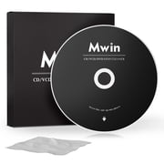 Mwin CD Laser Lens Cleaner Disc – Safe & Effective for CD DVD Players, Car & Home Player Lens Cleaning Set