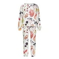 thumbnail image 4 of Puntoco Conjunto de sudadera y pantalones de manga larga con estampado informal para mujer Puntoco Puntoco-4496, 4 of 5