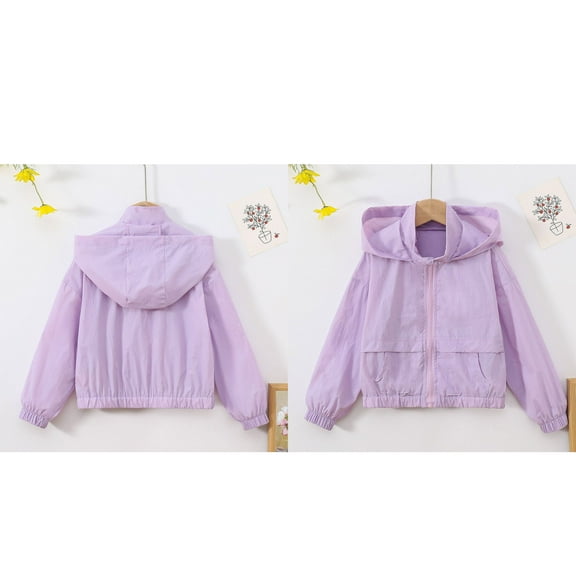 Boys Clothes Toddler Windbreaker Zip Up Hoodie Lightweight Jacket Fall Coat Girls Size 2-3 Years Clothes