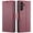 Wine, variant on ELEHOLD Wallet Case for Samsung Galaxy A26 5G Premium Leather Case wih RFID Blocking Function Card Slots Kickstand Magnetic Clasp Shockproof Cover for Samsung Galaxy A26 5G,Purple