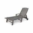 thumbnail image 3 of POLYWOOD Nautical Reclining Chaise Lounge, 3 of 7