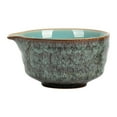 thumbnail image 1 of Tnarru Ceramic Matcha Tea Bowl Traditional Porcelain Tea Bowl for Kitchen Tea House Ligth Green, 1 of 8