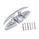 thumbnail image 4 of Cornamusa plegable para barco, práctica, portátil, fácil de instalar, cornamusa abatible para muelle marino 5 pulgadas con tornillo, 4 of 8