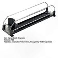 thumbnail image 2 of Adjustable Fridge Drink Organizer with Dual Beverage Holder and Automatic Pusher for Soda Cans, 2 of 4