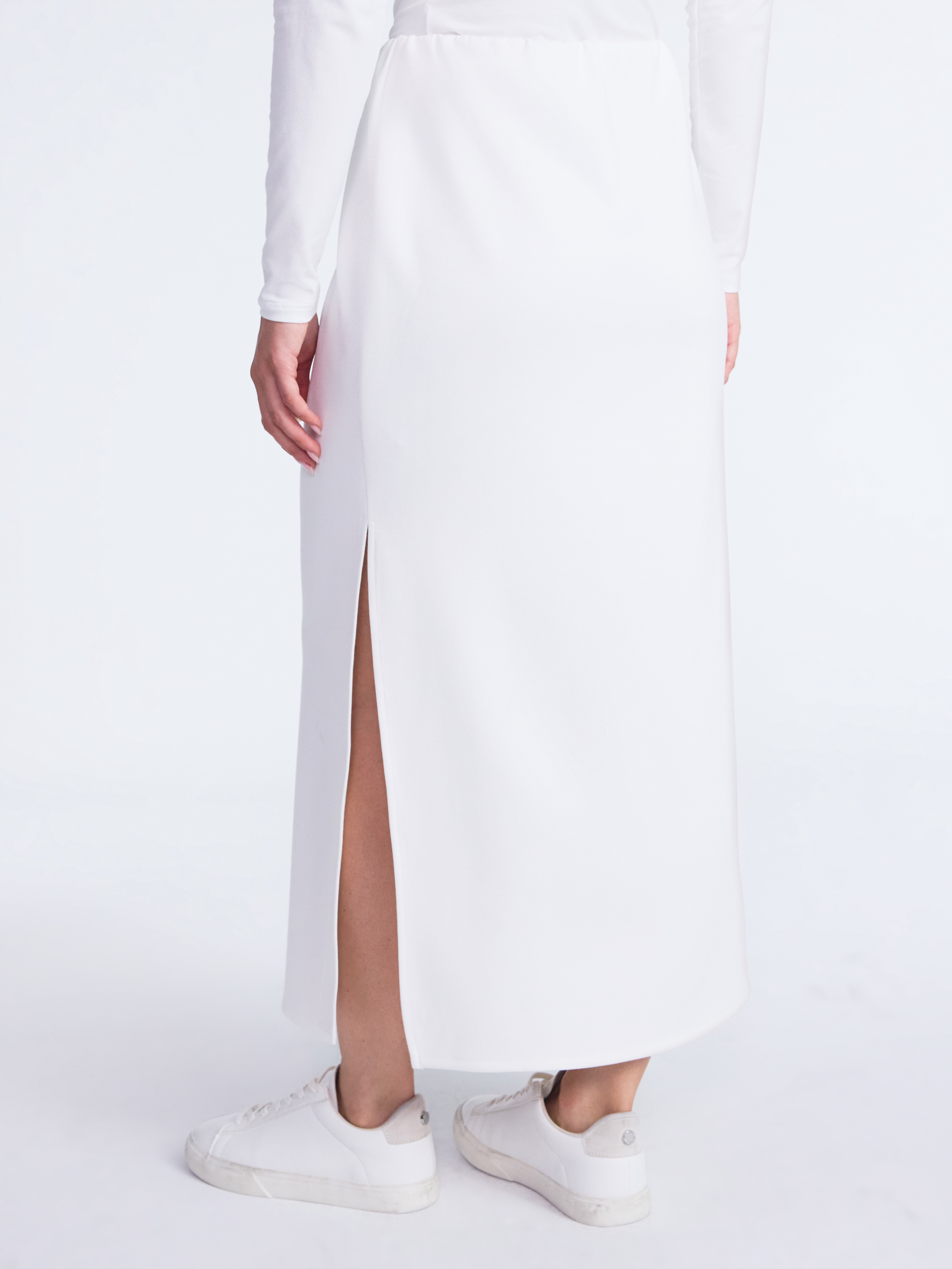 Scoop Women's and Women's Plus New Scubaknit Column Maxi Skirt, Sizes XS-4X