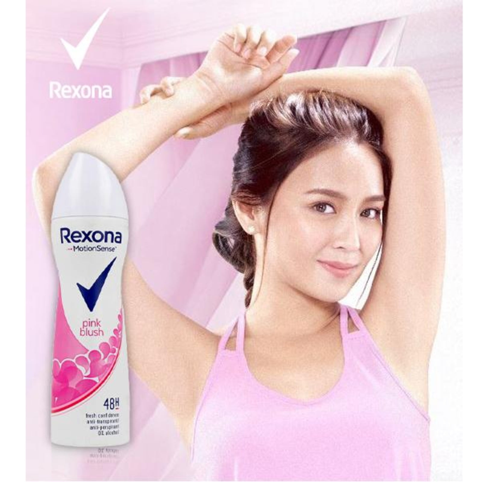 Rexona Shower Fresh- Roll On, Antiperspirant Deodorant For Women, Free  Alcohol, 48 Hours Protection, Quick Dry, It helps reduce stains and protect  you