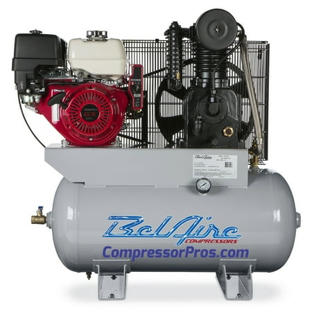 Compressor 13HP 30 Gal Honda Engine Cast Iron