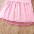 thumbnail image 5 of Kogui Baby Outfit Toddler Girl Clothes Short Sleeve Top + Pants Outfits Girl Spring and Summer 2-Piece Set 5T 6T (Red,5-6 Years), 5 of 7
