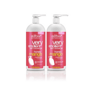 (2 pack) (2 Pack) Alba Botanica Very Emollient Bath & Shower Gel Honey Mango, 32 Oz