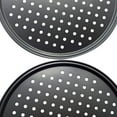 thumbnail image 2 of 2pcs 12 Inch Pizza Pans Non-Stick Pizza Tray with 1 pcs Pizza Cutter, 2 of 6