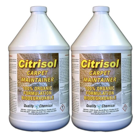 Citrisol Commercial Carpet Maintainer, Pre-spray or Spotter - 2 gallon