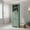 Green, variant on Resenkos Modern Vertical Tall MDF Storage Cabinet with Three Soft Close Drawers and Customizable Internal Shelving, Multi Scene Painted Organizer Unit for Bathroom, Gray