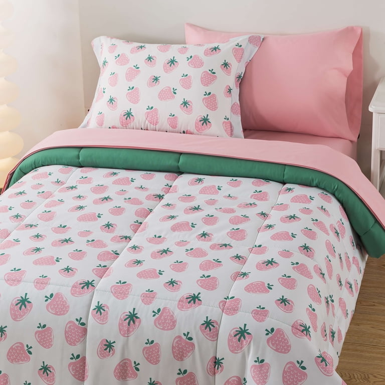 Mainstays 5-Piece Reversible Bed in a Bag with Laundry Tote