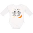 thumbnail image 3 of Inktastic I Love My Tio to the Moon and Back Boys or Girls Long Sleeve Baby Bodysuit, 3 of 5