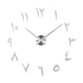 thumbnail image 2 of de reloj de pared, DIY, sin marco, moderno, 3D, silencioso, números ajustables, espejo de acrílico, reloj de pared para decoraciones de Plata Macarena Reloj de pared decorativo de cuarzo, 2 of 8