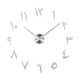 thumbnail image 1 of Reloj de pared DIY con números romanos acrílicos adhesivos, decoración sin marco. Argén, 1 of 9