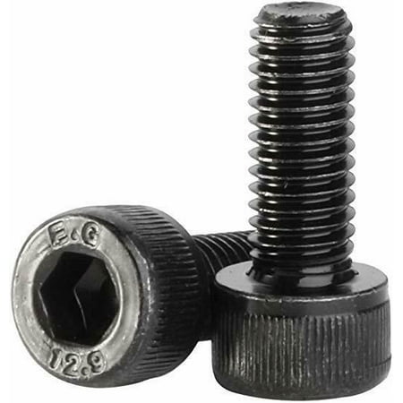 

M12 x 40mm Socket Head Cap Screws 12.9 Alloy Steel Black Oxide 1.75 coarse 10pcs