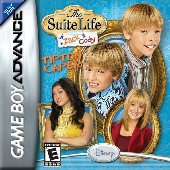 The Suite Life of Zack & Cody: Tipton Caper (GameBoy Advance, 2006) Disney Game
