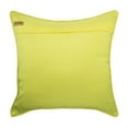 thumbnail image 3 of The HomeCentric Pillow Cover, Yellow Pack of 2, 26x26 inch (65x65 cm) European Pillow Covers, Jacquard Silk Fabric European Pillow Shams, Geometric Pattern Modern Style Easter - Yellow Moire Effects, 3 of 3