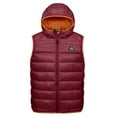 thumbnail image 2 of Mapamyumco Men's Lightweight Puffer Vest with Hood, Water-Resistant Sleeveless Jacket for Hiking Ski Scooter XXL, 2 of 7