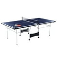 thumbnail image 1 of MD Sports Indoor Table Tennis Table, Ping Pong Table, 15mm, Navy Blue, 1 of 9