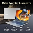 thumbnail image 3 of acer Aspire Lite 15.6" FHD Laptop, Intel i7-1255U, 32GB RAM, 1.16TB Storage(1TB SSD+160GB Docking Station Set), Intel Iris Xe Graphics, Backlit Keyboard, Wi-Fi 5, Win 11 Pro, Gray, 3 of 9