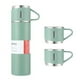 thumbnail image 1 of Botella de agua aislada al vacío de acero inoxidable de doble capa Taza de café Botella térmica 12H Meterk Verde, 1 of 7