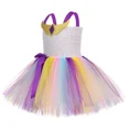 thumbnail image 4 of Vestido con tutú de princesa Celestia de unicornio para niñas, ropa de fiesta de cumpleaños para niños, disfraz de Halloween, carnaval, cosplay, poni arcoíris, 4 of 5