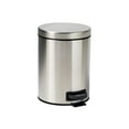 thumbnail image 4 of Better Homes & Gardens Stainless Steel SS 1.3 Gallon Metal Bathroom Waste Basket with Removable Liner, 4 of 5