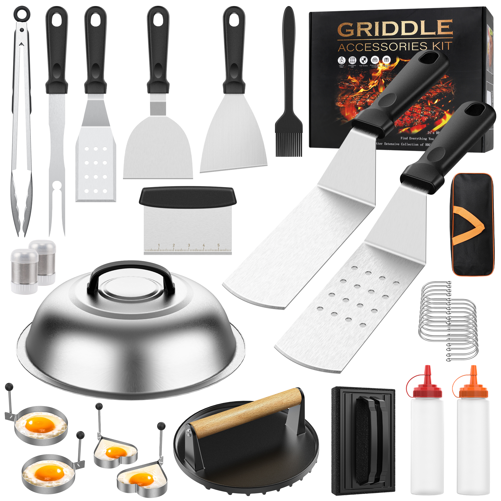 Cshidworld 30-Piece Griddle Accessories Kit