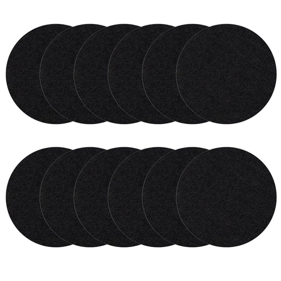 Reemplazos De Carbón Para Contenedores De Abono De Cocina De 7,2 Pulgadas Enloy Paquete De 12 Filtros De Carbón Para Encimera Cubo Para El Hogar Carbón Activado Extra Grueso Redondo De Larga Duración