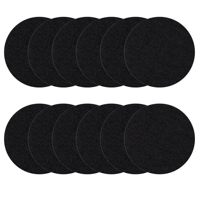 Reemplazos De Carbón Para Contenedores De Abono De Cocina De 7,2 Pulgadas Enloy Paquete De 12 Filtros De Carbón Para Encimera Cubo Para El Hogar Carbón Activado Extra Grueso Redondo De Larga Duración