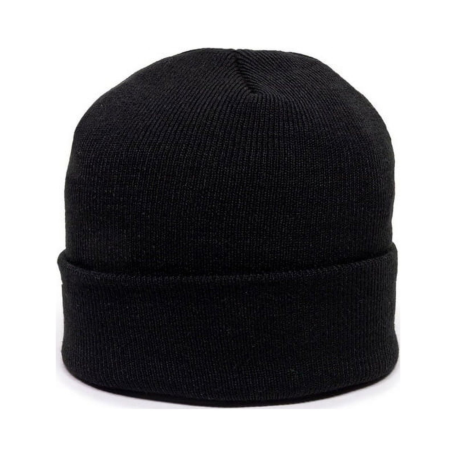 Outdoor Cap KN-400-BLK Black Knit Beanie - Walmart Business Supplies