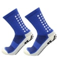 thumbnail image 1 of Outdoor Backpacking 1Pair Unisex Trekking Breathable Basketball Non Slip Comfortable Football Socks Soccer Socks Cycling Socks Sports Sock BLUE, 1 of 8