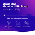 thumbnail image 2 of Jabón en barra Indigo Wild Zum de leche de cabra, 90 ml, mezclas de lavanda, 2 of 7