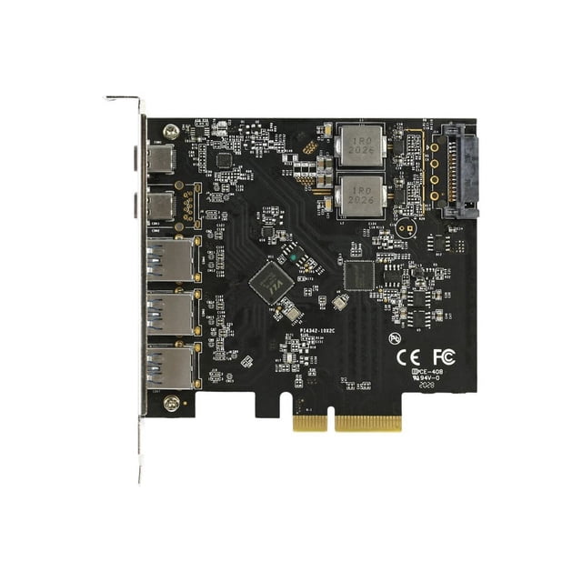Vantec CC UGT-PC3A2C 5PT USB3.2 Gen2x2 (20Gbps) With 2C And 3A PCIe Host Card