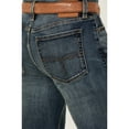 thumbnail image 4 of Blue Ranchwear Men's Sonora Wash Bronson Slim Straight Stretch Denim Jeans - BRFA24J96-MDW 38W x 30L  US, 4 of 4