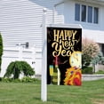 thumbnail image 6 of Kieccall Winter Holiday Welcome Garden Flag Double Sided Happy New Year Yard Flag for Outdoor House Yard Porch Patio Holiday Decor 12x18 Inch, 6 of 8
