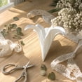 thumbnail image 5 of Dvumao 10PC EVA Lilys Flower Heads Two Sizes White Hanging Floral Decor Light Weight Foam Lilys Ornaments For Wedding Ceiling Backdrops Party Indoor Outdoor Layout, 5 of 6