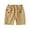 Khaki, variant on REDARER Boys' Cargo Shorts, Elastic Waist Multi-Pocket Casual Summer Outdoor Play & School Bottoms,4-5 Years