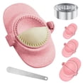 thumbnail image 1 of 7PCS Dumpling Maker Empanadas Press Mold Empanada Maker Set in 3 Different Sizes with Round Dough Cutter&Stuffing Spoon Chinese Dumpling Pie Empanadas Press Mold Kitchen Accessories, 1 of 10