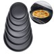 thumbnail image 3 of 5/6/8/9/10 Inch Round Pizza Plate Pizza Pan Deep Dish Tray Carbon Steel Non-stick Mold Baking Oven Tool Baking Mould Tray, 3 of 11